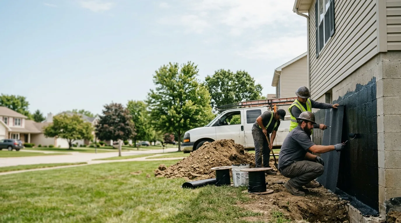 Basement Waterproofing in Miamisburg, OH near me